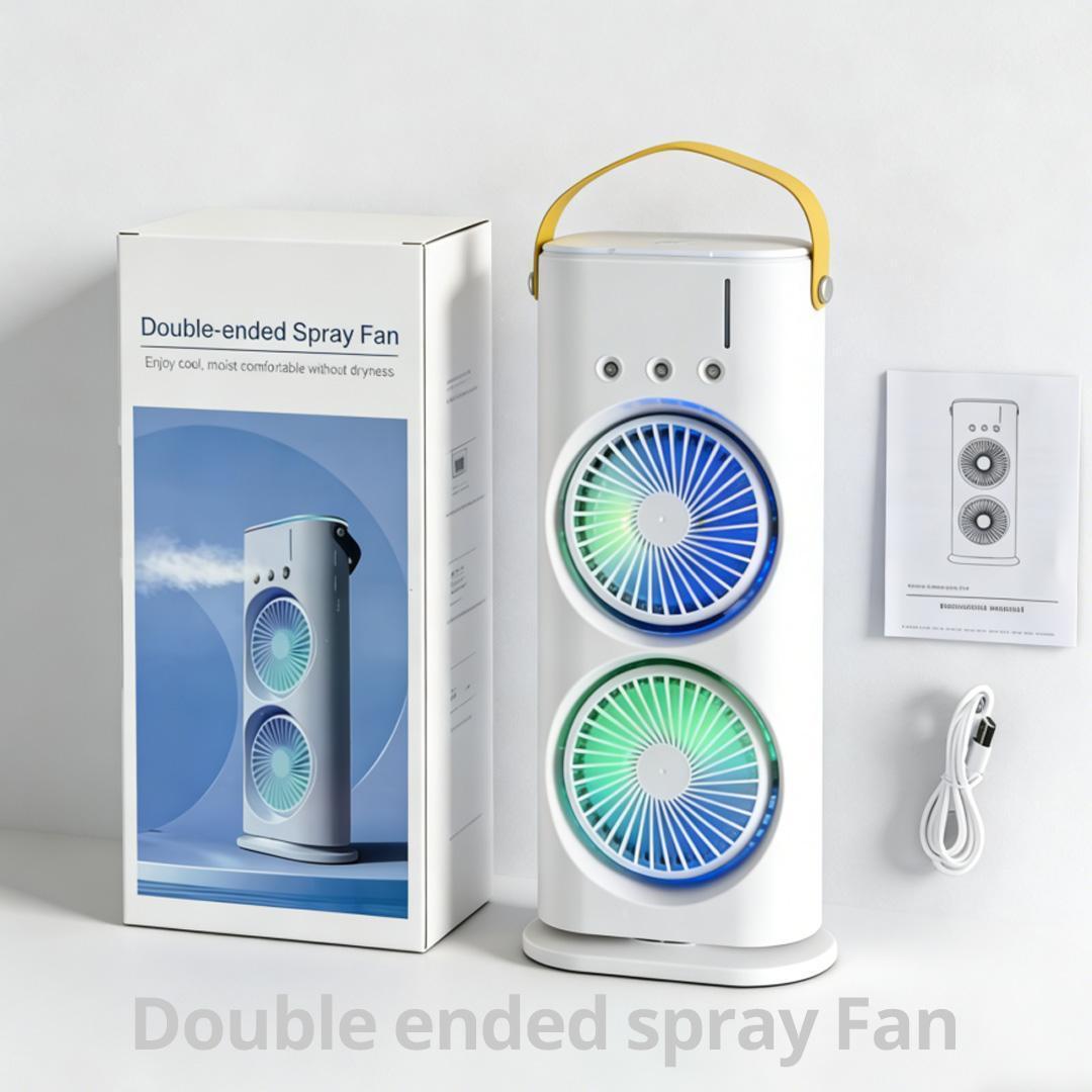 রিচার্জেবল ইলেকট্রিক ফ্যান (Rechargeable Double Ended Spray Fan)