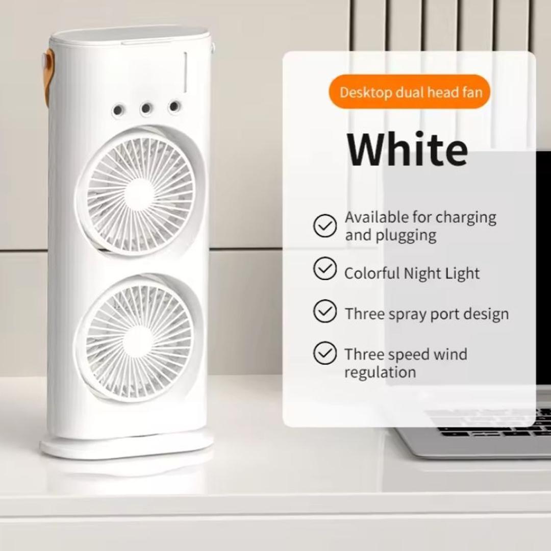 রিচার্জেবল ইলেকট্রিক ফ্যান (Rechargeable Double Ended Spray Fan)