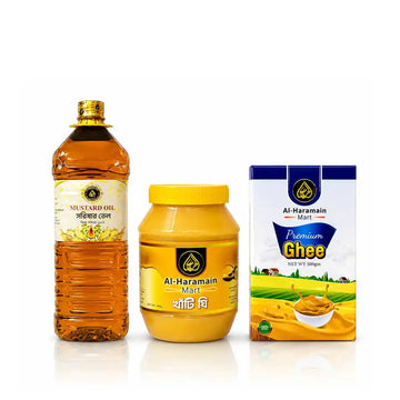 Monthly Family Pack (Mini) → 2 লিটার তেল + হাফ কেজি ঘি