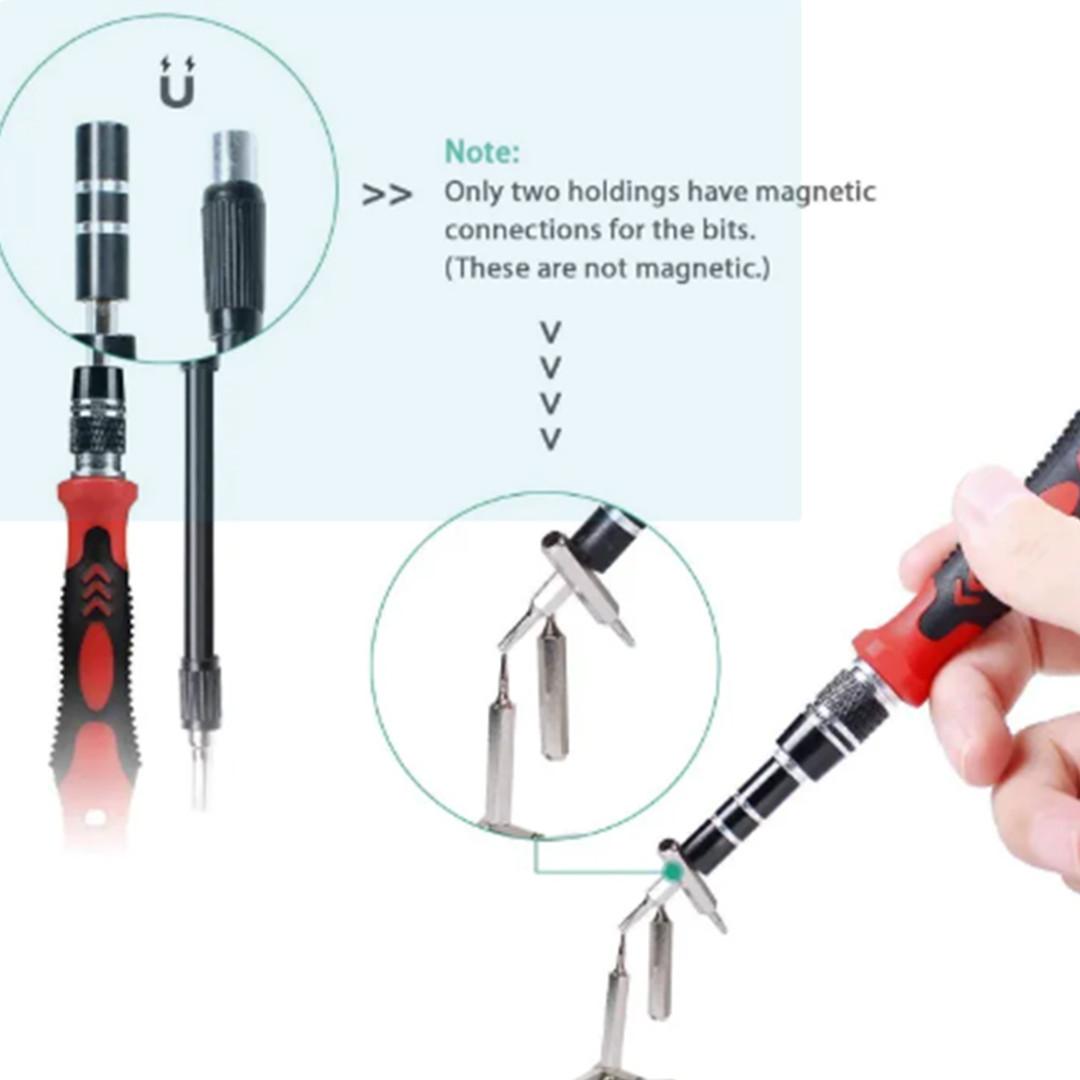 স্ক্রু ড্রাইভার সেট (Screwdriver Set with 115 pcs tools)